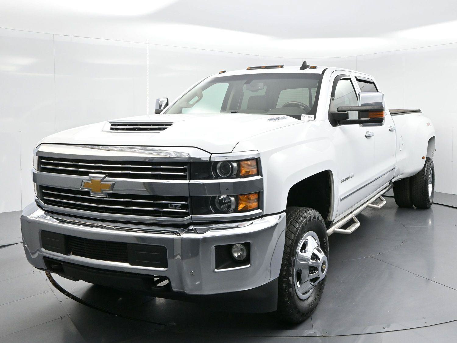 Used 2018 Chevrolet Silverado 3500 LTZ w/ Duramax Plus Package AWD/4WD image 3
