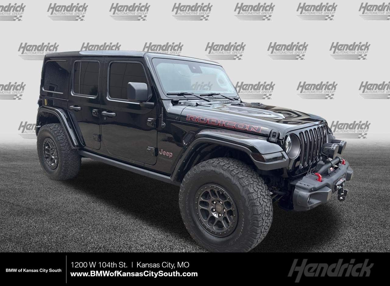 Used 2022 Jeep Wrangler Unlimited Rubicon w/ Steel Bumper Group AWD/4WD image 1