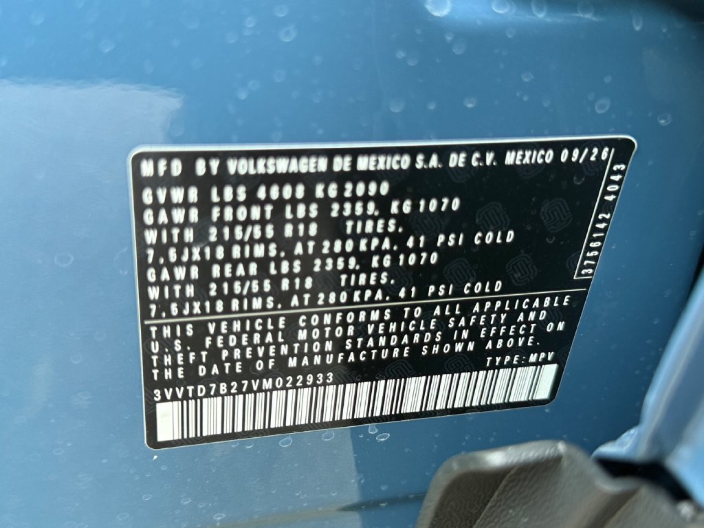 New 2027 Volkswagen Taos Sport AWD/4WD image 26
