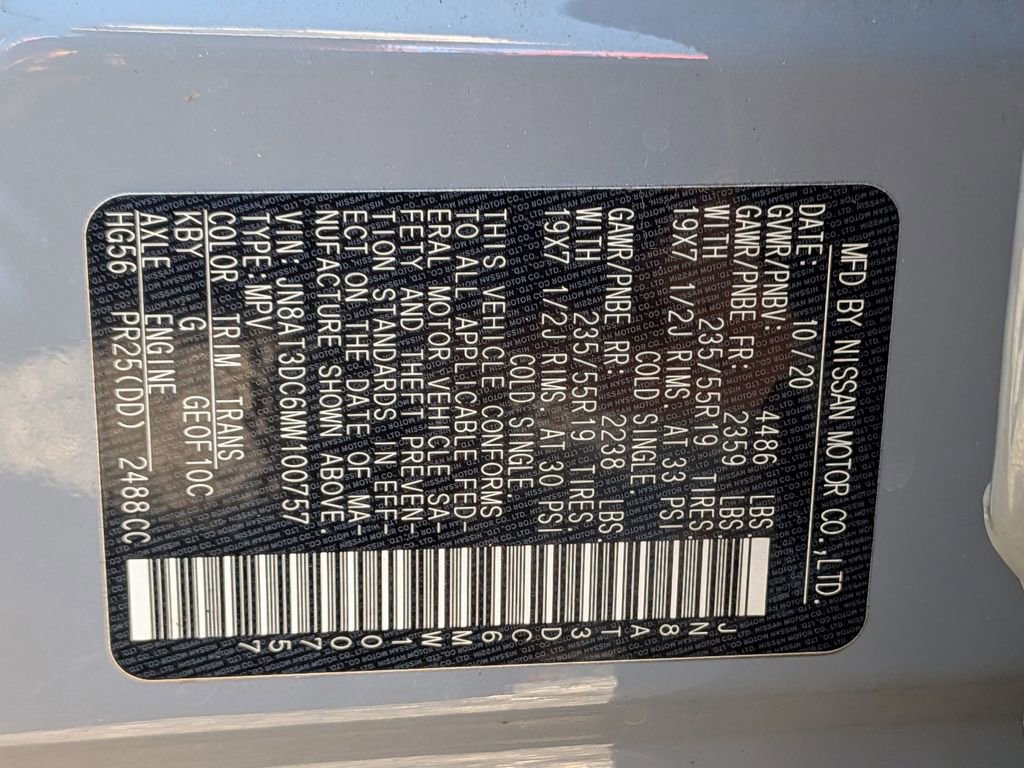 Used 2021 Nissan Rogue Platinum FWD image 30