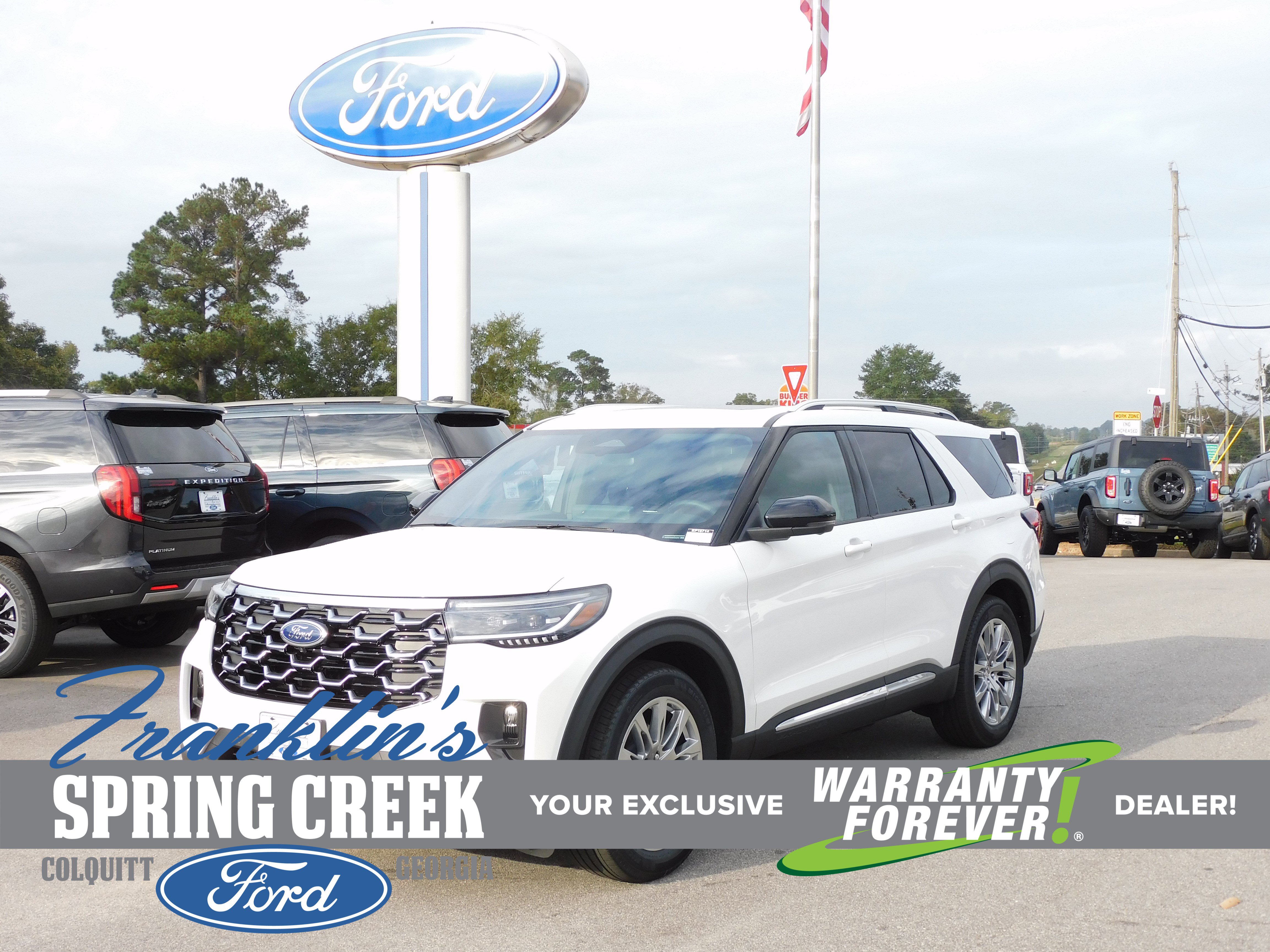 New 2025 Ford Explorer Platinum