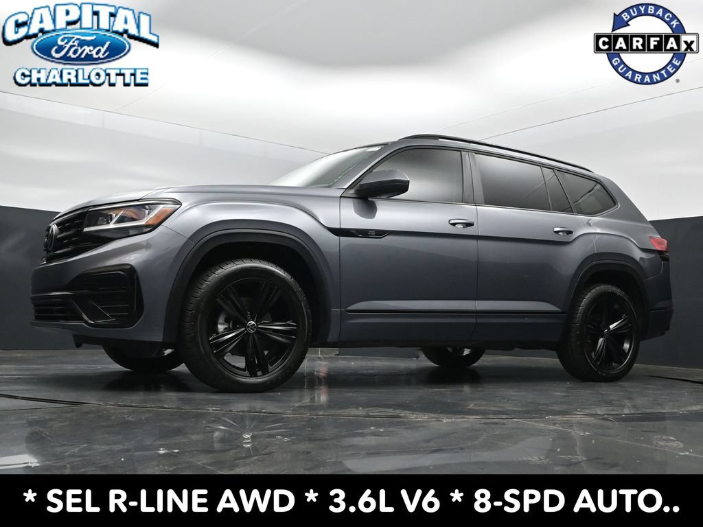 Used 2022 Volkswagen Atlas SEL R-Line AWD/4WD image 24