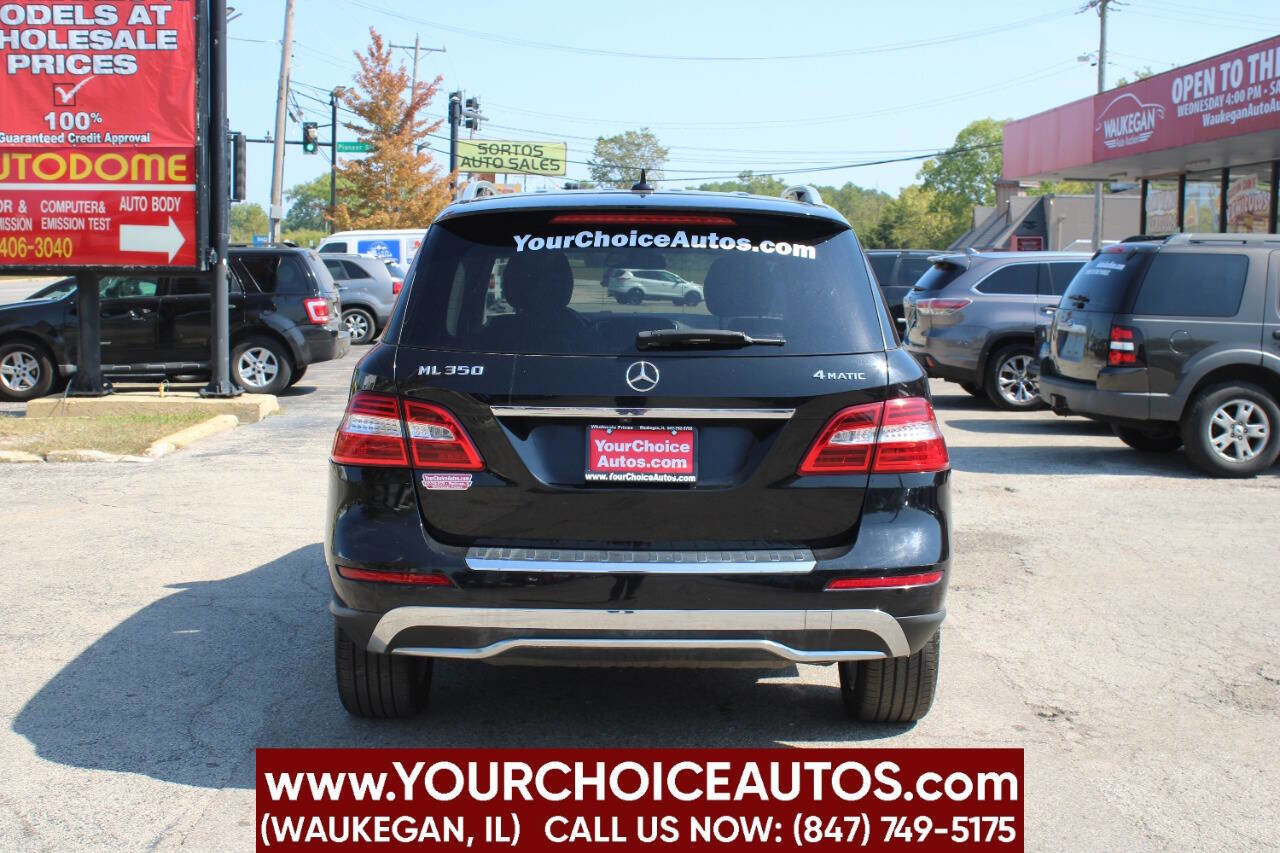 Used 2012 Mercedes-Benz ML 350 4MATIC image 4