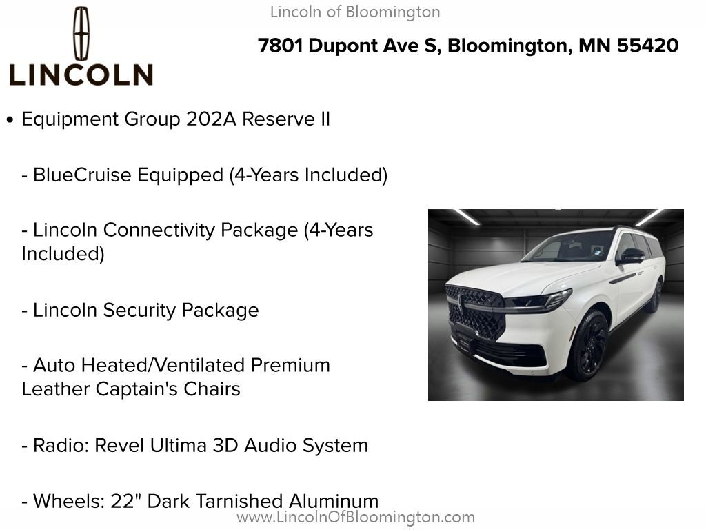 New 2026 Lincoln Navigator L Reserve AWD/4WD image 5