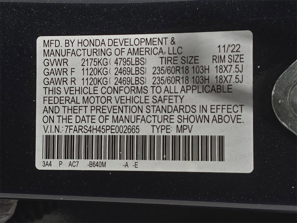 Used 2023 Honda CR-V EX image 32