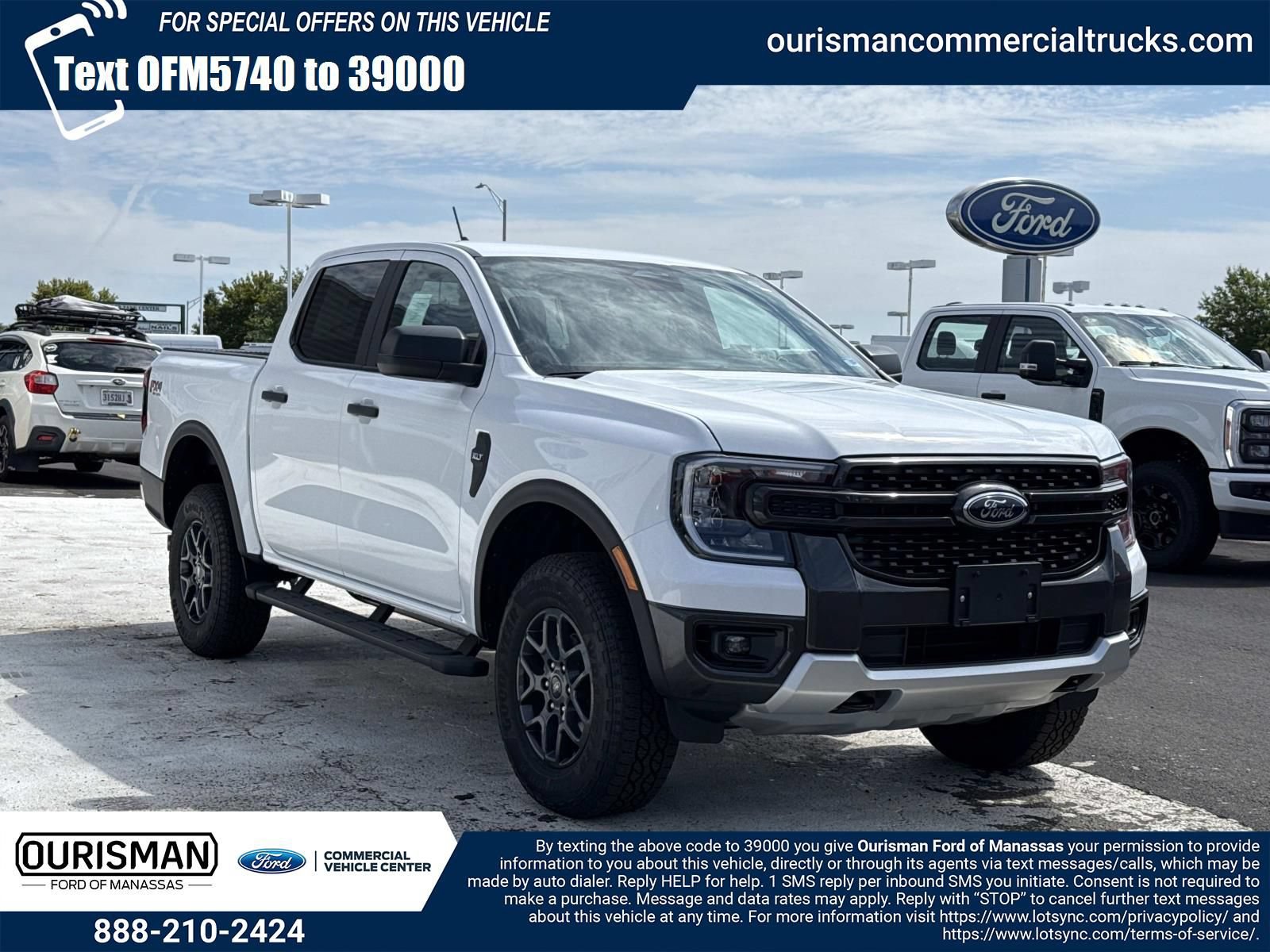 New 2026 Ford Ranger XLT w/ FX4 Off-Road Package