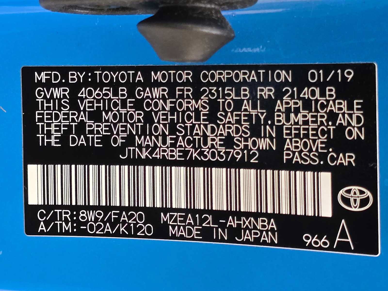 Used 2019 Toyota Corolla SE FWD image 30