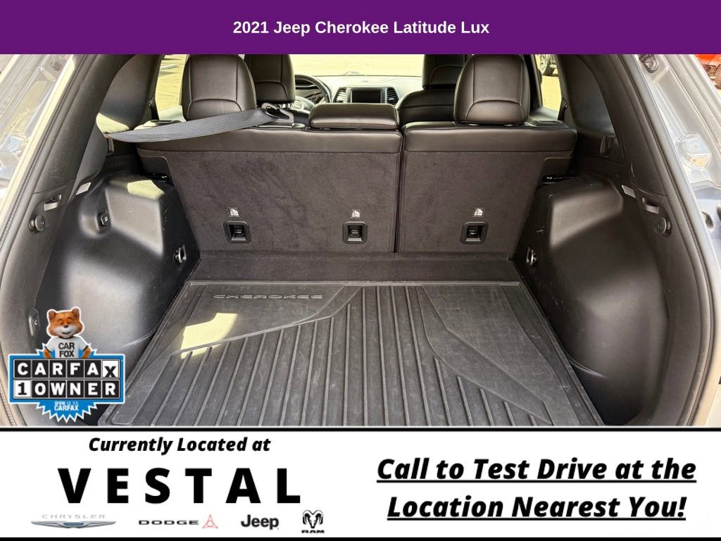 Used 2021 Jeep Cherokee Latitude Lux w/ Comfort/Convenience Group AWD/4WD image 10
