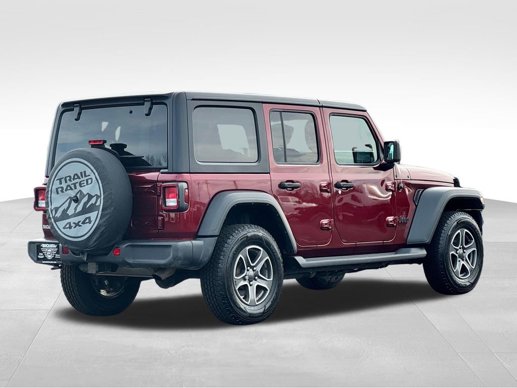 Used 2022 Jeep Wrangler Unlimited Sport w/ Cold Weather Group AWD/4WD image 7