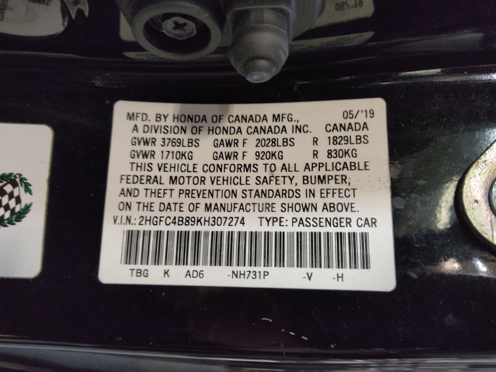 Used 2019 Honda Civic Sport image 33