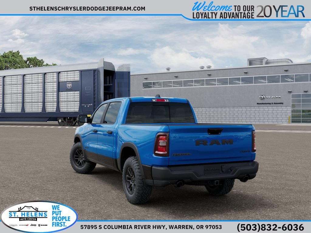 New 2026 RAM 1500 Rebel w/ Rebel Level 2 Equipment Group AWD/4WD image 4