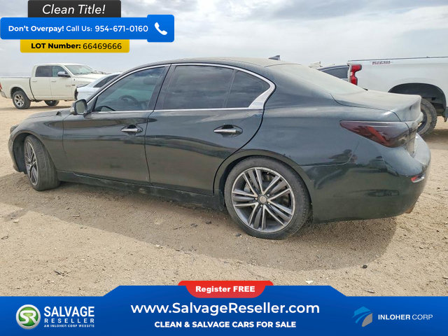 Used 2014 INFINITI Q50 Hybrid AWD w/ Deluxe Technology Package image 3