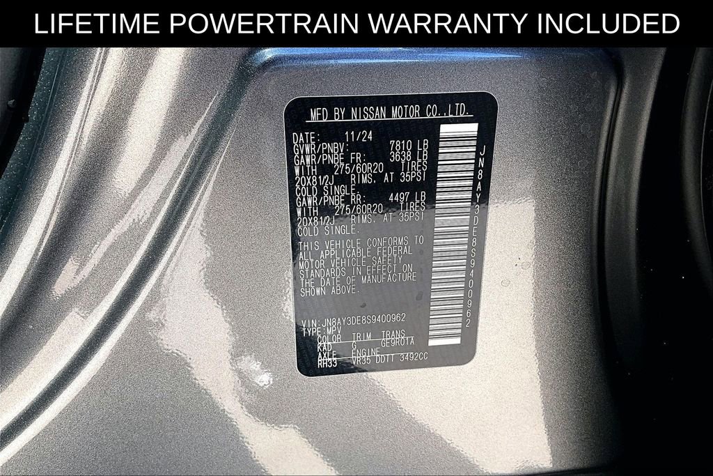 Used 2025 Nissan Armada PRO-4X image 39