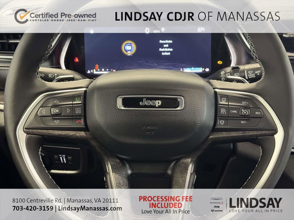 Certified 2025 Jeep Grand Cherokee L Limited w/ Luxury Tech Group II AWD/4WD image 26