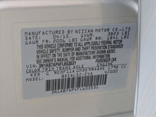 Used 2015 Nissan Sentra SV FWD image 23