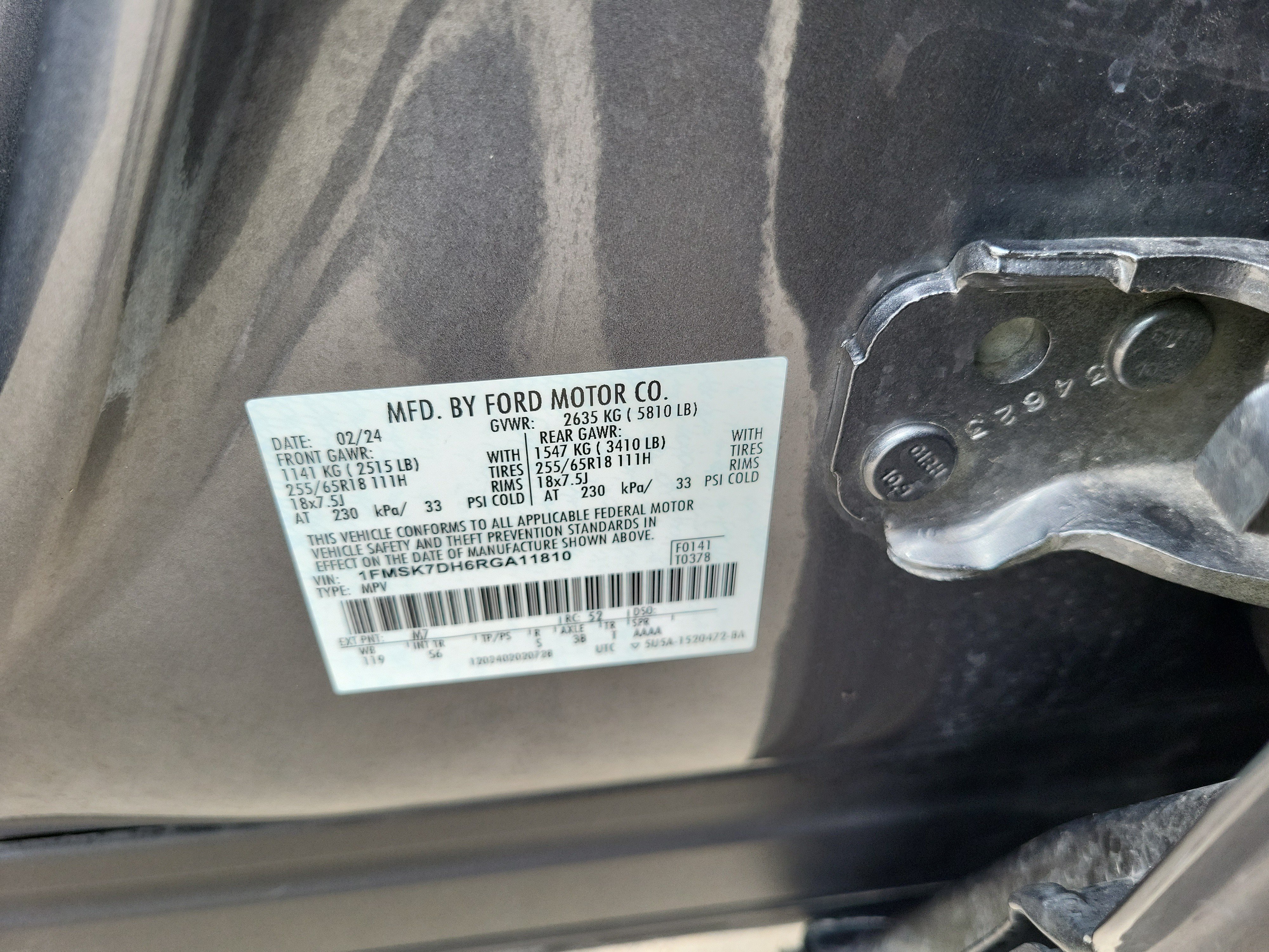 Used 2024 Ford Explorer XLT w/ Equipment Group 202A RWD image 29