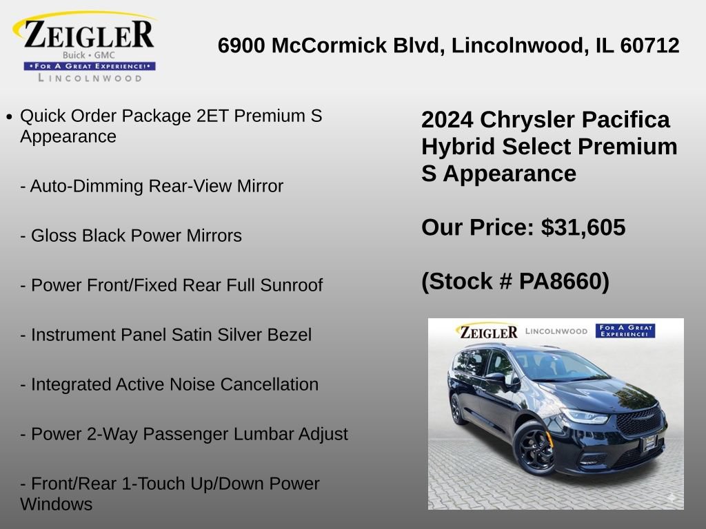 Used 2024 Chrysler Pacifica Premium FWD image 12