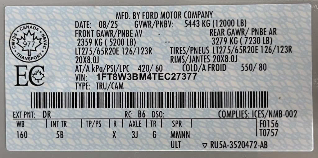 Used 2026 Ford F350 Lariat w/ Black Appearance Package AWD/4WD image 63