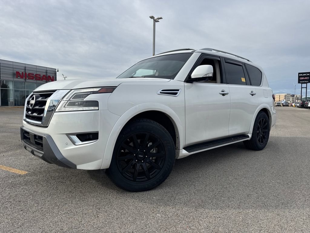 Used 2024 Nissan Armada SL w/ Captain's Chairs Package image 1