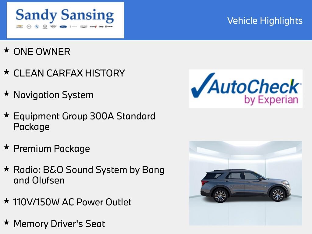 Used 2026 Ford Explorer ST-Line w/ Premium Package RWD image 7