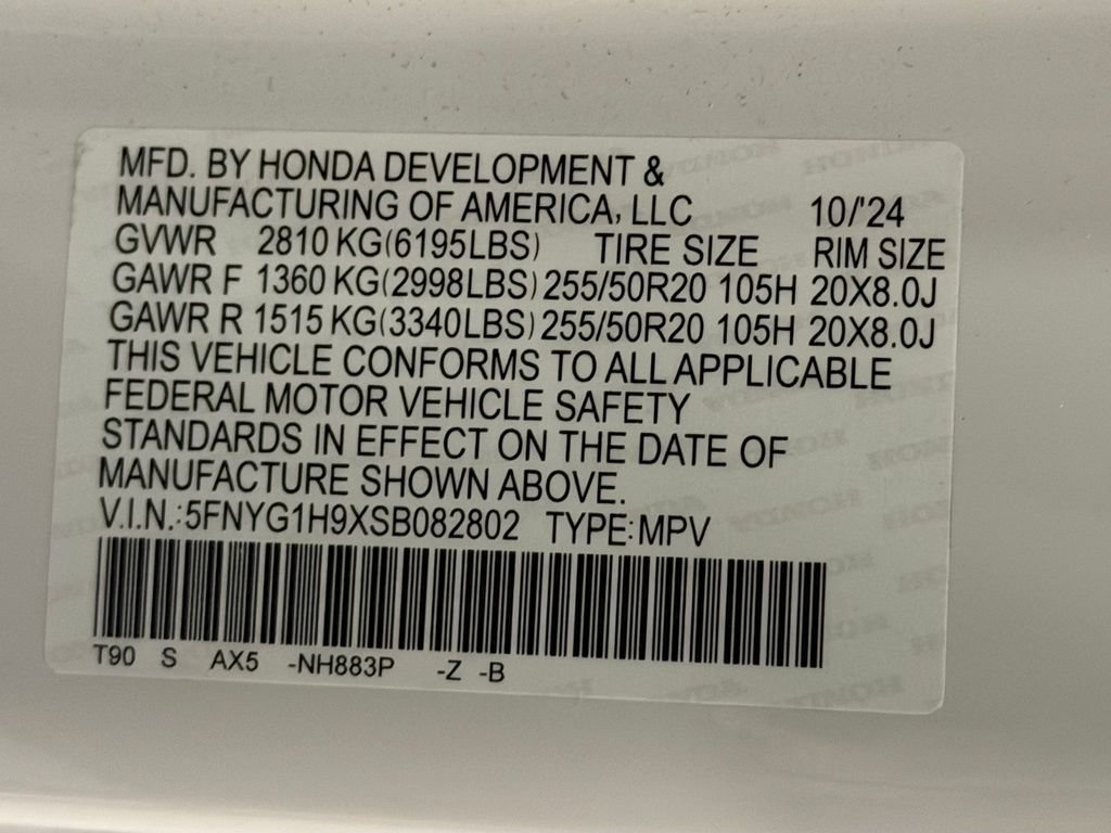 Used 2025 Honda Pilot Black Edition image 30