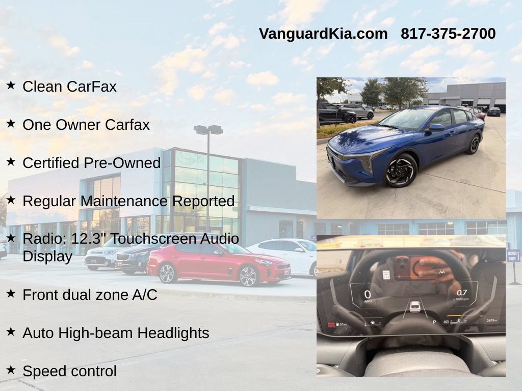 Certified 2025 Kia K4 EX FWD image 6