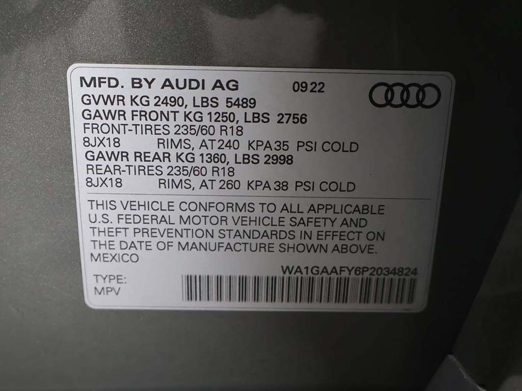 Used 2023 Audi Q5 2.0T Premium w/ Convenience Package AWD/4WD image 55