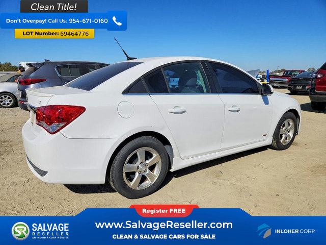 Used 2012 Chevrolet Cruze LT w/ RS Package FWD image 4