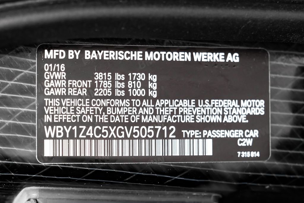 Used 2016 BMW i3 w/ Range Extender image 57