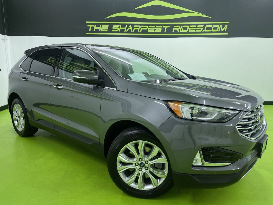 Used 2021 Ford Edge Titanium w/ Cargo Accessory Package image 1