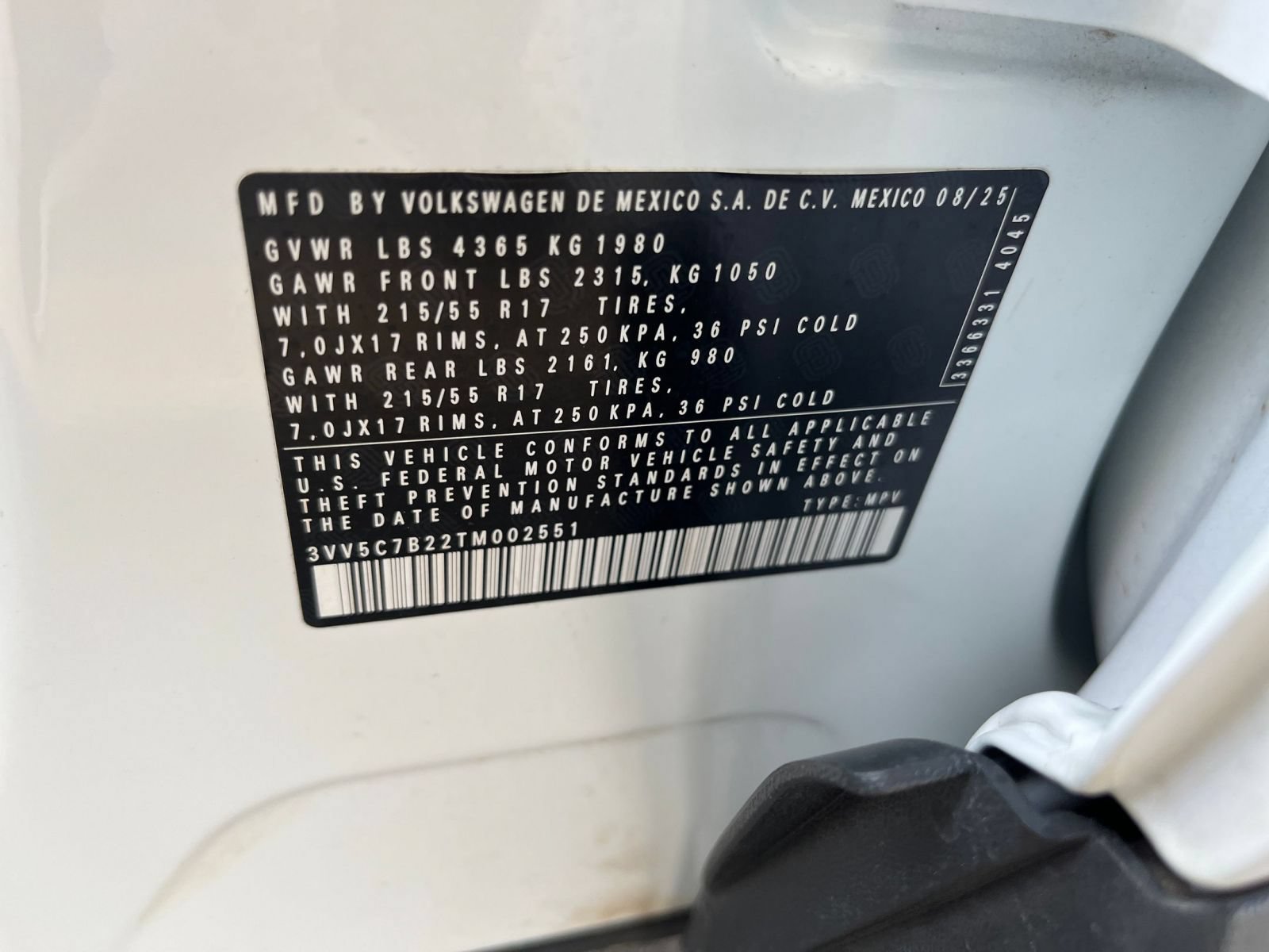 Used 2026 Volkswagen Taos S FWD image 25