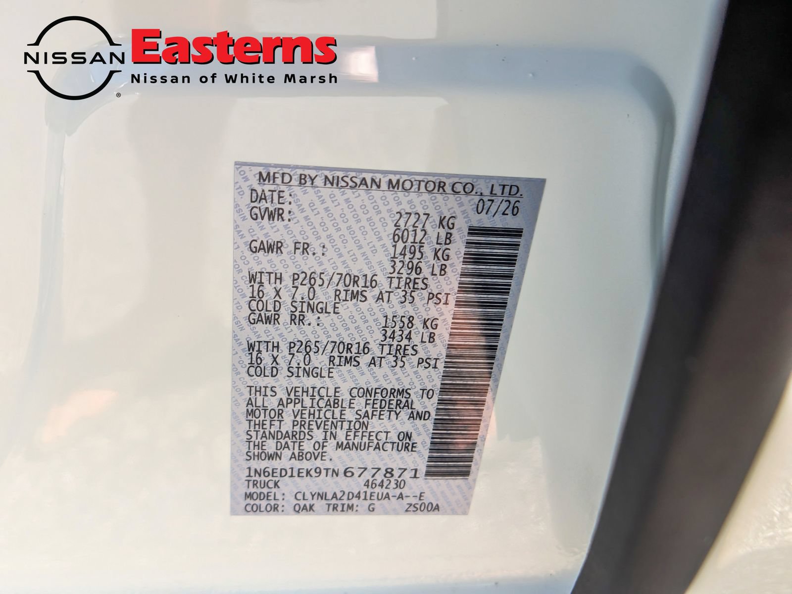 New 2026 Nissan Frontier S AWD/4WD image 29