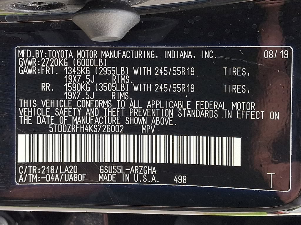 Used 2019 Toyota Highlander Limited AWD/4WD image 36