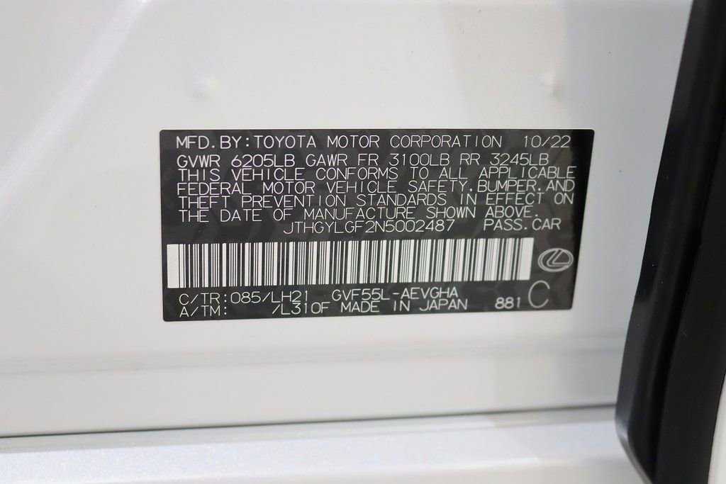 Used 2022 Lexus LS 500h AWD w/ Luxury Package image 46