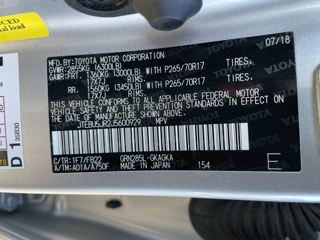 Used 2018 Toyota 4Runner SR5 image 32