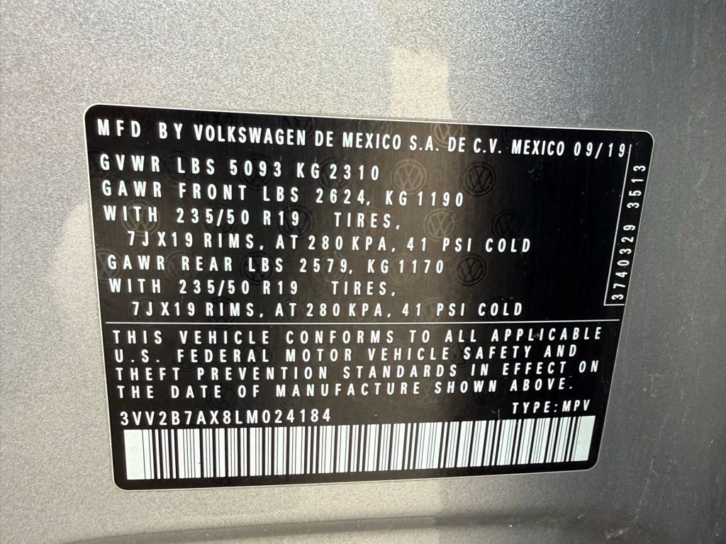 Used 2020 Volkswagen Tiguan SEL image 43