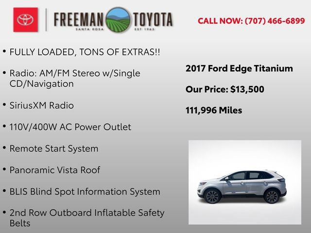 Used 2017 Ford Edge Titanium w/ Equipment Group 302A AWD/4WD image 12