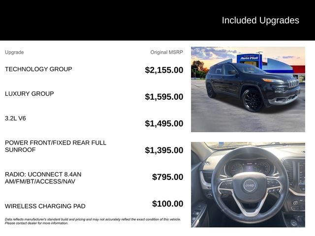 Used 2014 Jeep Cherokee Limited w/ Technology Group image 7