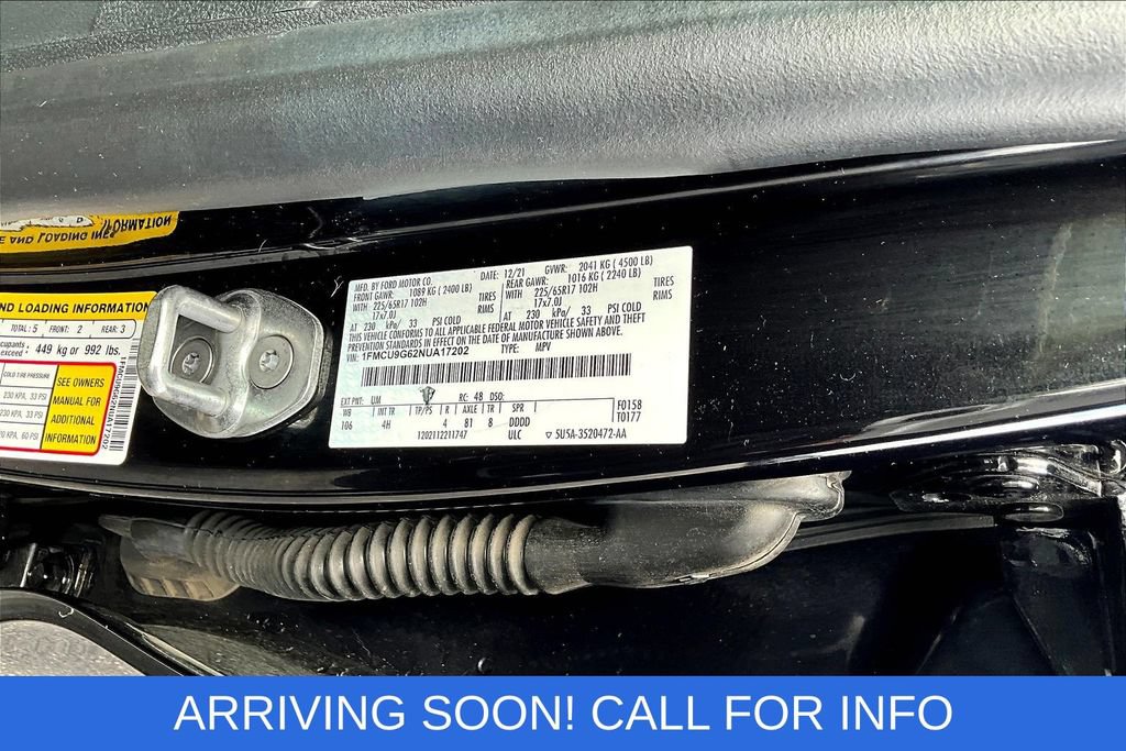 Used 2022 Ford Escape SE AWD/4WD image 19