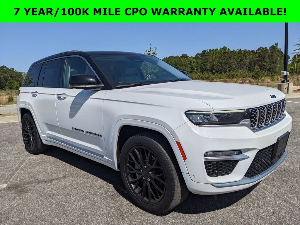Certified 2022 Jeep Grand Cherokee Summit w/ Adv Protech Group IV AWD/4WD image 13