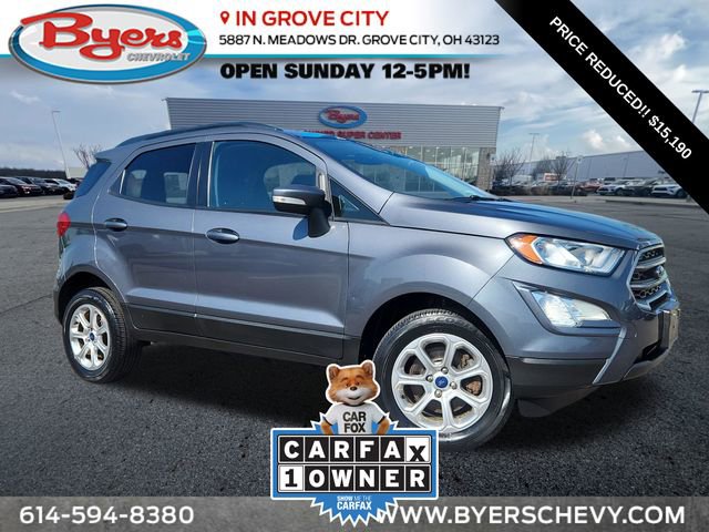 Used 2020 Ford EcoSport SE w/ SE Convenience Package