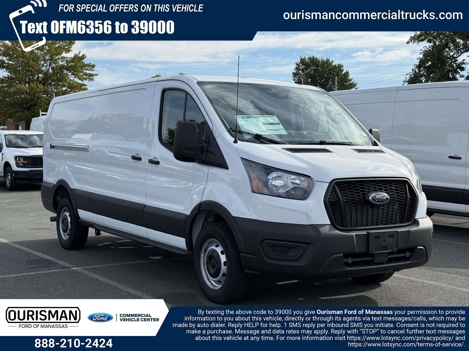 New 2025 Ford Transit 150 Low Roof w/ Load Area Protection Package
