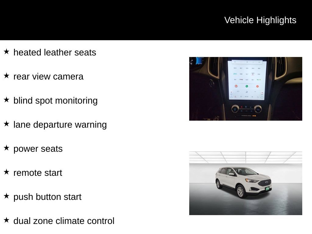 Certified 2023 Ford Edge SEL w/ Convenience Package image 11