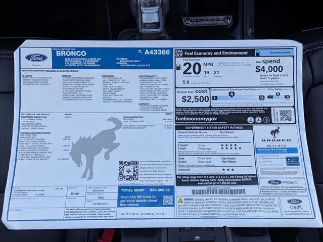 New 2026 Ford Bronco Outer Banks AWD/4WD image 17
