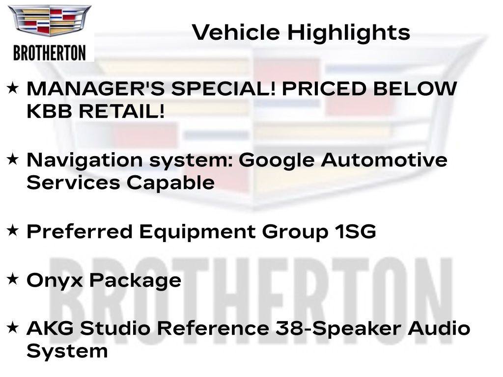 Certified 2025 Cadillac Escalade IQ Sport 2 w/ LPO, ONYX Package AWD/4WD image 6