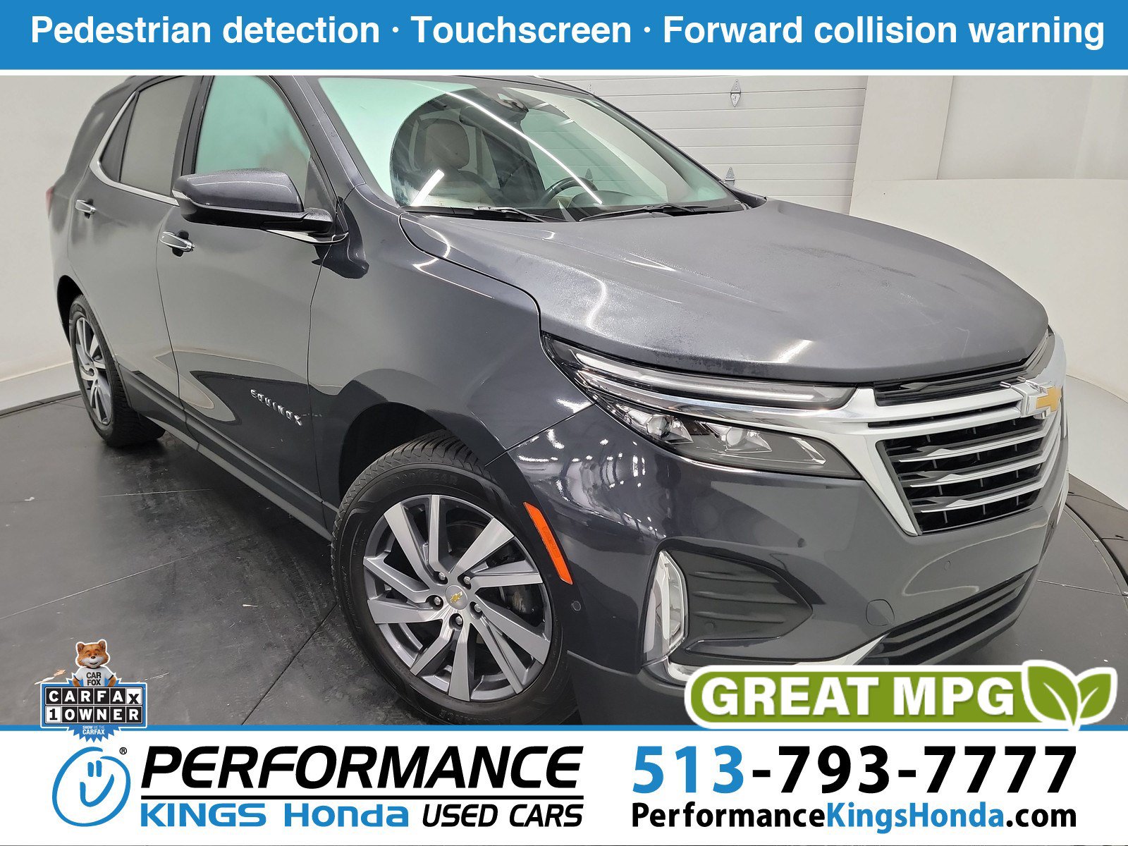 Used 2022 Chevrolet Equinox Premier FWD 360° Tour