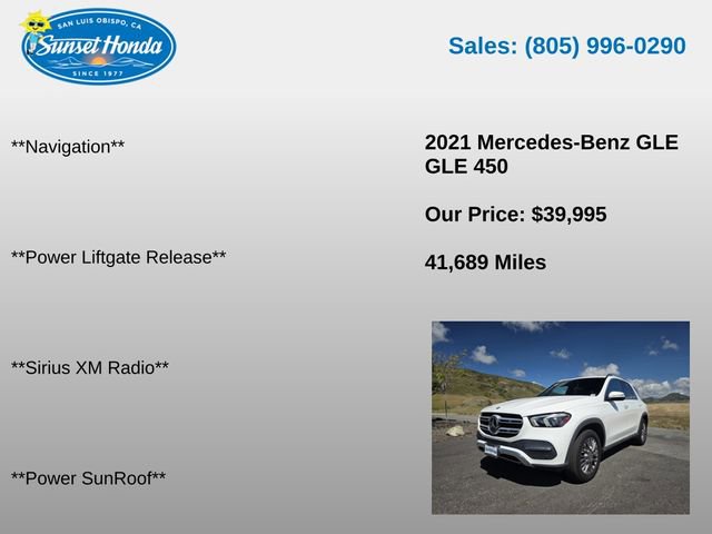 Used 2021 Mercedes-Benz GLE 450 4MATIC image 13