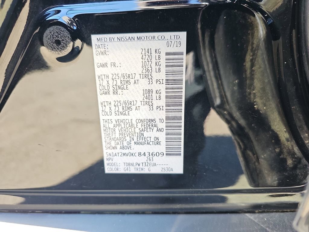 Used 2019 Nissan Rogue S AWD/4WD image 37