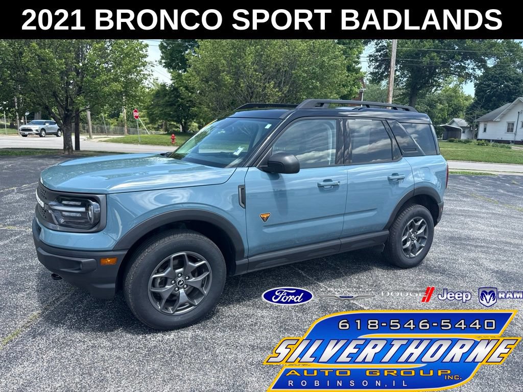 Used 2021 Ford Bronco Sport Badlands w/ Badlands Package AWD/4WD image 1