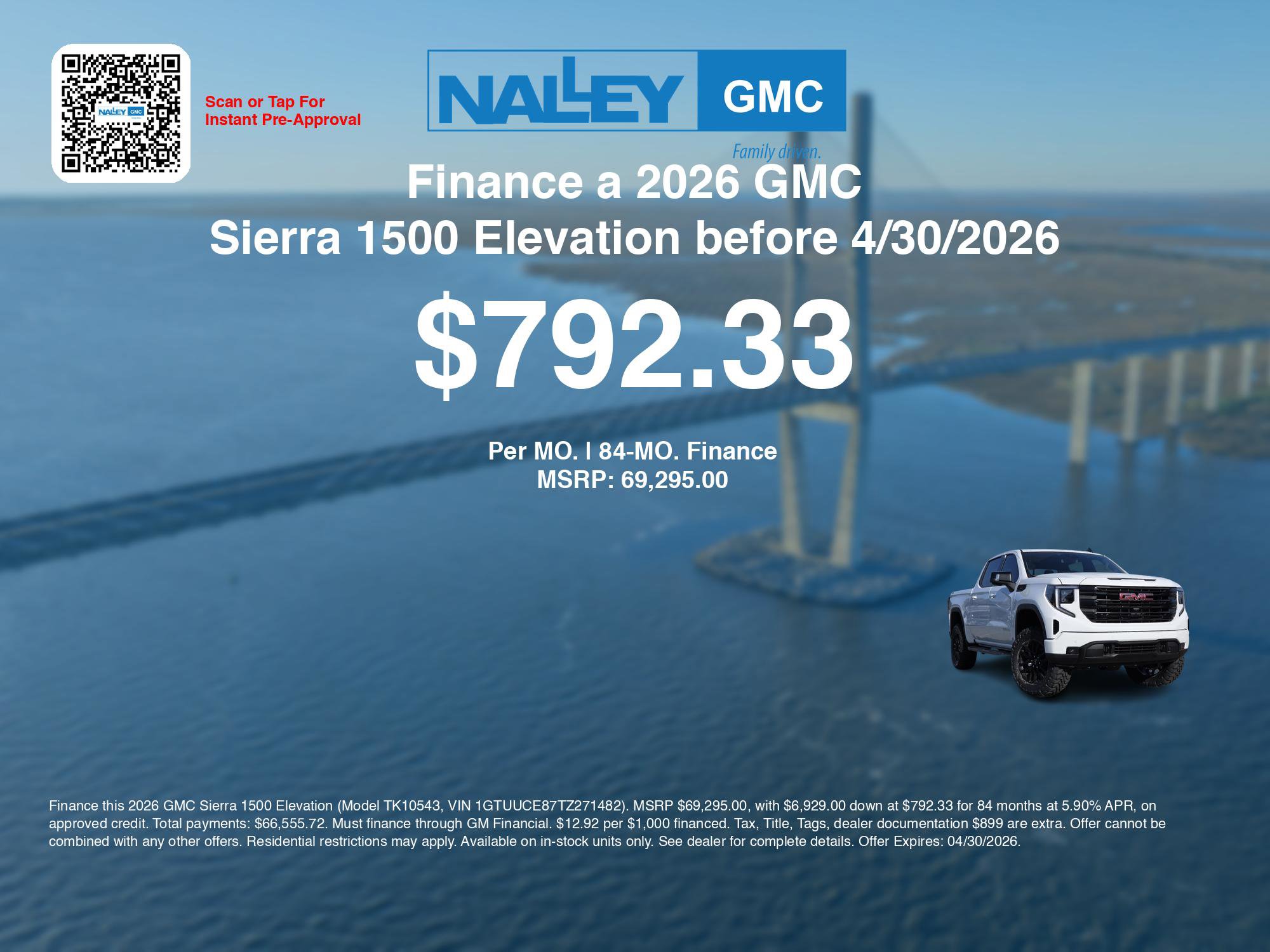 New 2026 GMC Sierra 1500 Elevation w/ Elevation Premium Package image 7